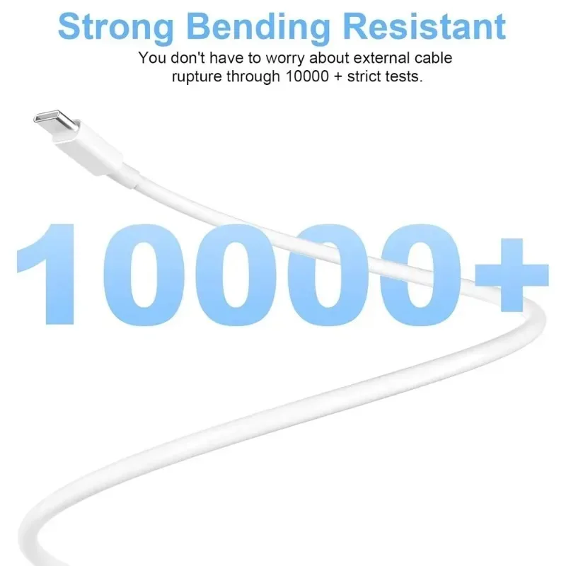 3 PCS Dual USB-C to Type-C Data Cables, suitable for iPhone 17, Samsung, Huawei, 1 meter / 1.5 meters / 2 meters image 5