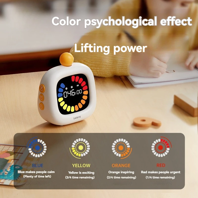 Children's Visual Color Screen Time Manager, Scheduled Timer for Student Learning and Intelligence Development