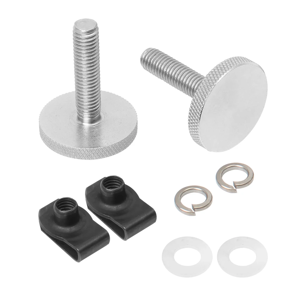 Motorcycle Saddlebag Lever Lock Bolts & Nuts Kit For Harley Touring CVO Electra Street Ultra Glide Road King