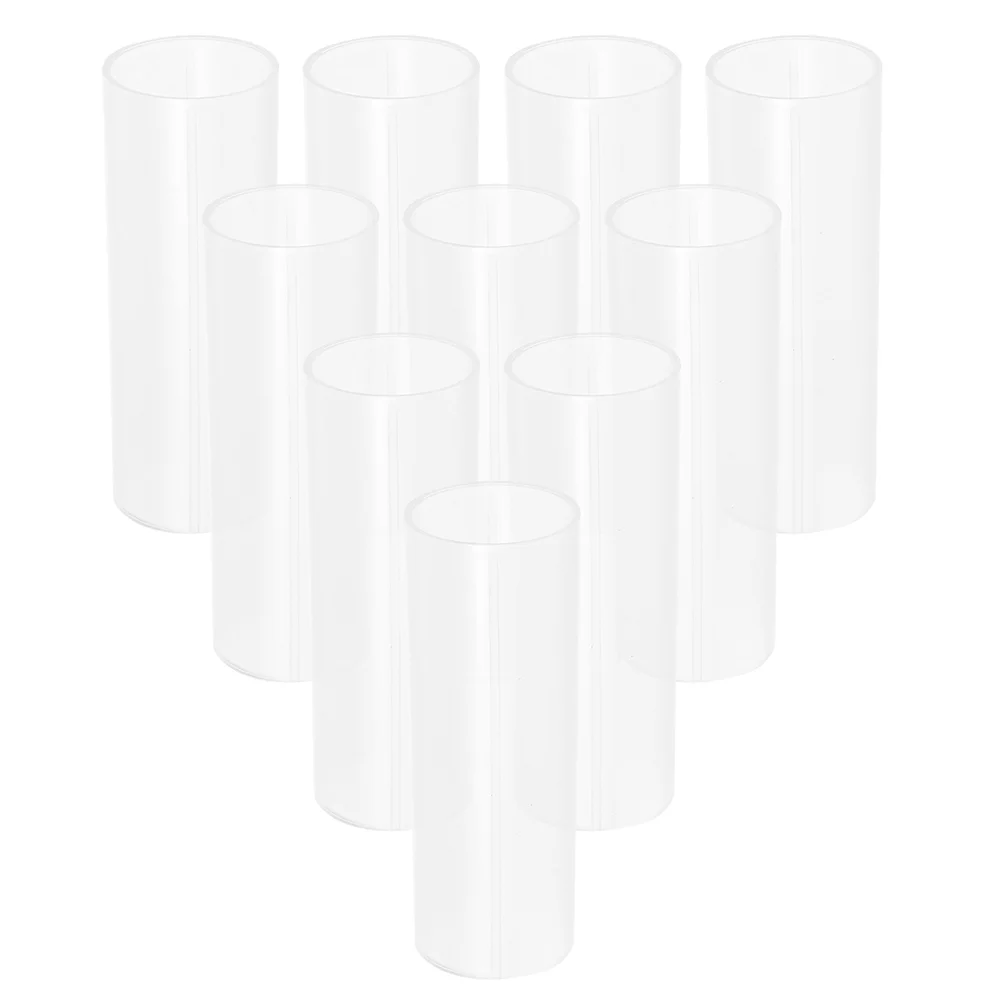 10 Pcs Flashlight Casing Vacuum Sealer Plastic Food Machine Insulation Sleeve