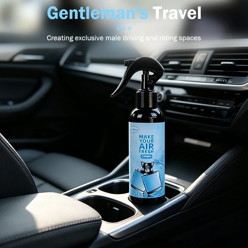 1pcs Cologne Premium Car Air Freshener, 150ml Fragrance Spray for Cars, Homes, Clothes and Bathrooms, Long-Lasting Pleasant Scent, Romantic Atmosphere, Ideal for Wardrobes, Pet Rooms, Lockers, Shoe Cabinets, Offices, Hotels, Gifts, Weddings/Travel