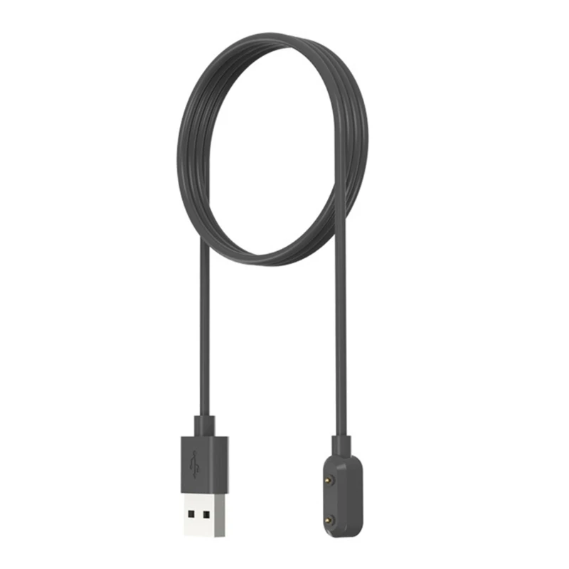 สายชาร์จ USB สำหรับเครื่องติดตามการออกกำลังกายนาฬิกาสายชาร์จซิงก์ดาต้าแบบเร็วสำหรับสวมใส่อุปกรณ์