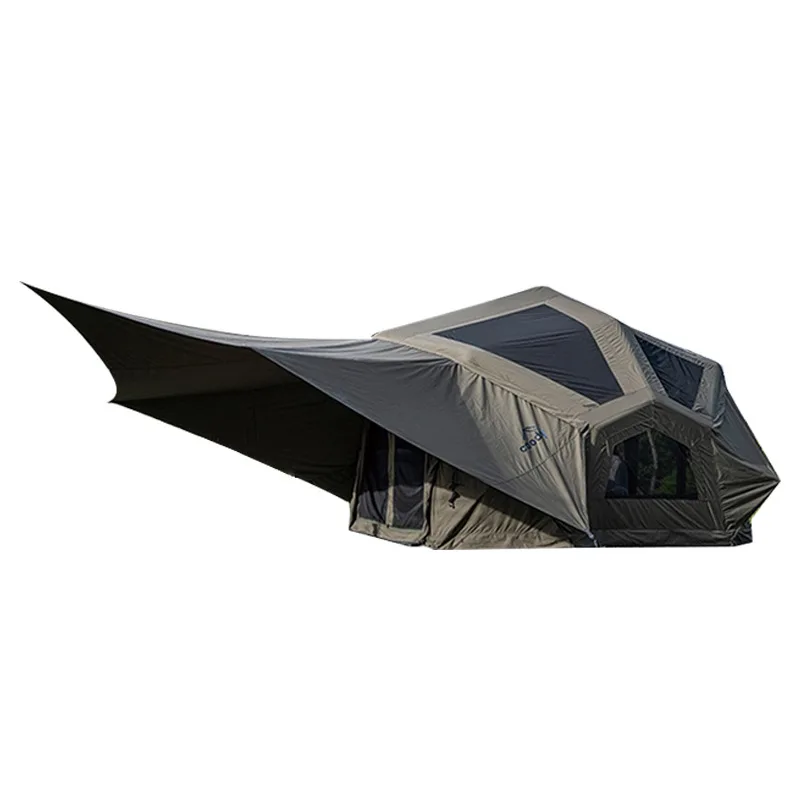 

Camping inflatable tent outdoor automatic camping sunshade waterproof overnight canopy two-in-one
