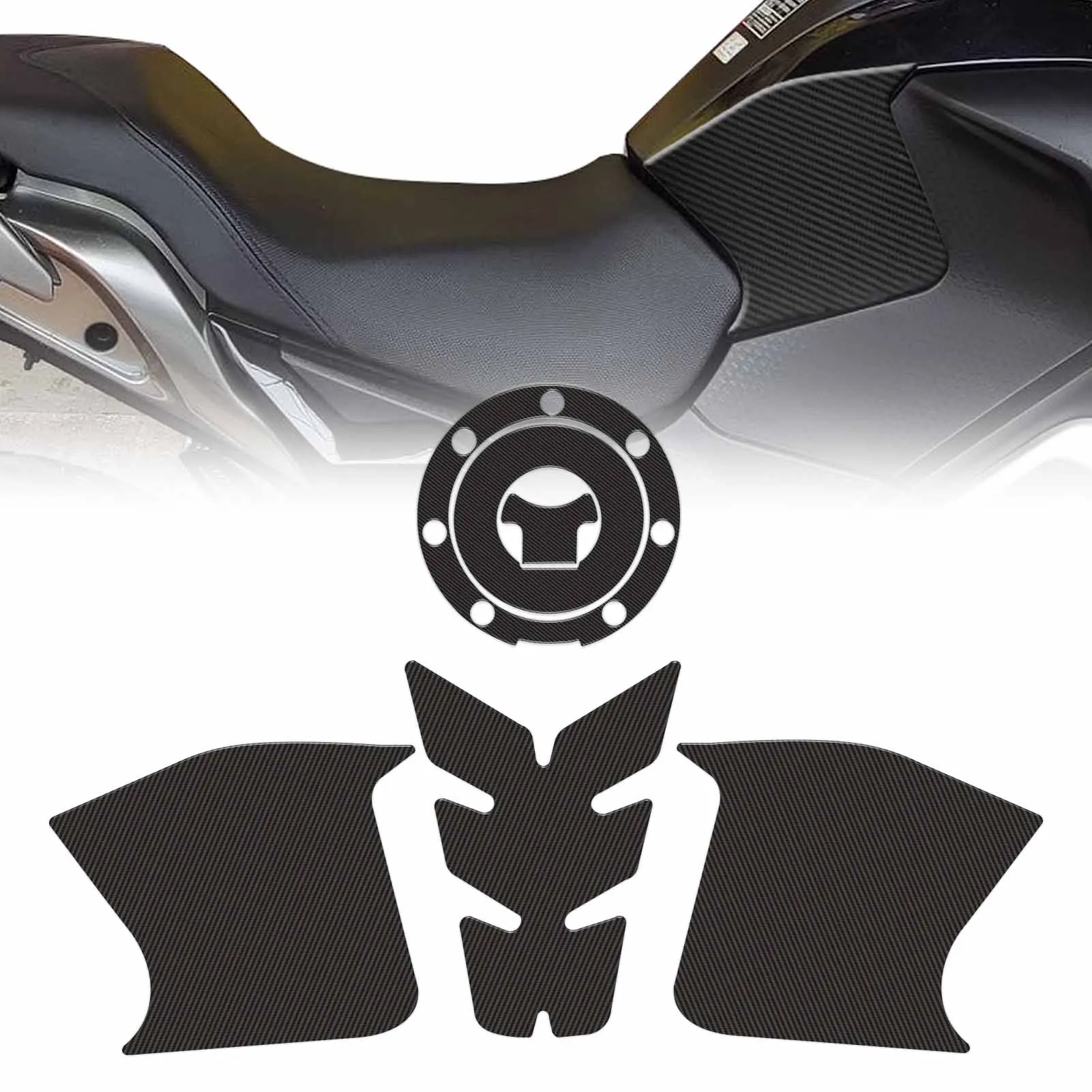 

Для Honda CB190X C2021-2023 защита мотоцикла от царапин липкая наклейка на топливный бак Pad устойчивые к царапинам наклейки аксессуары