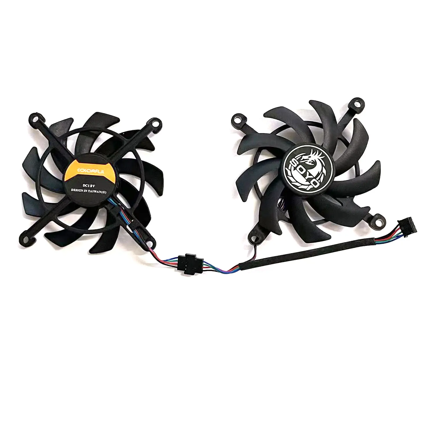 Brand new 85MM 4PIN RX6600 6600 XT GPU fan for SOYO Radeon RX6600 6600 XT graphics card view 4
