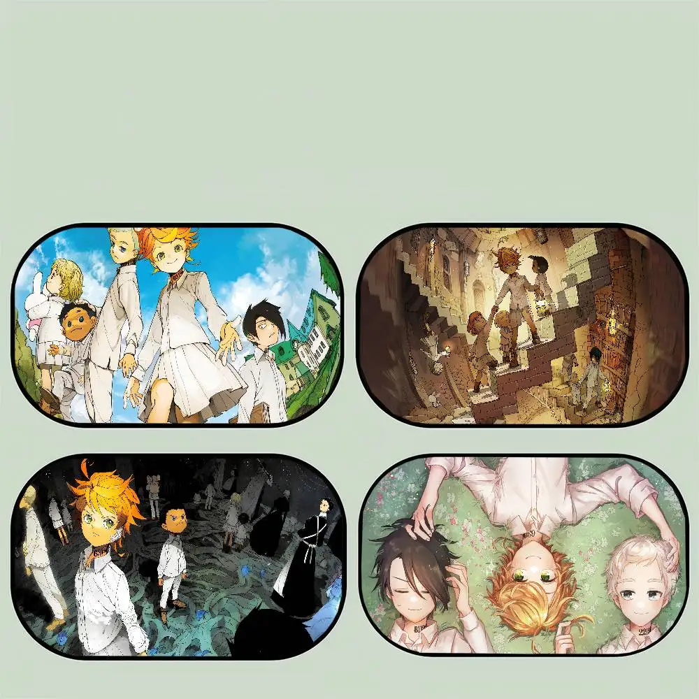 

Anime T-The Promised Neverland Car Sunshade Summer Window Cover Film Sunshade Sunscreen Side Window Sunshade