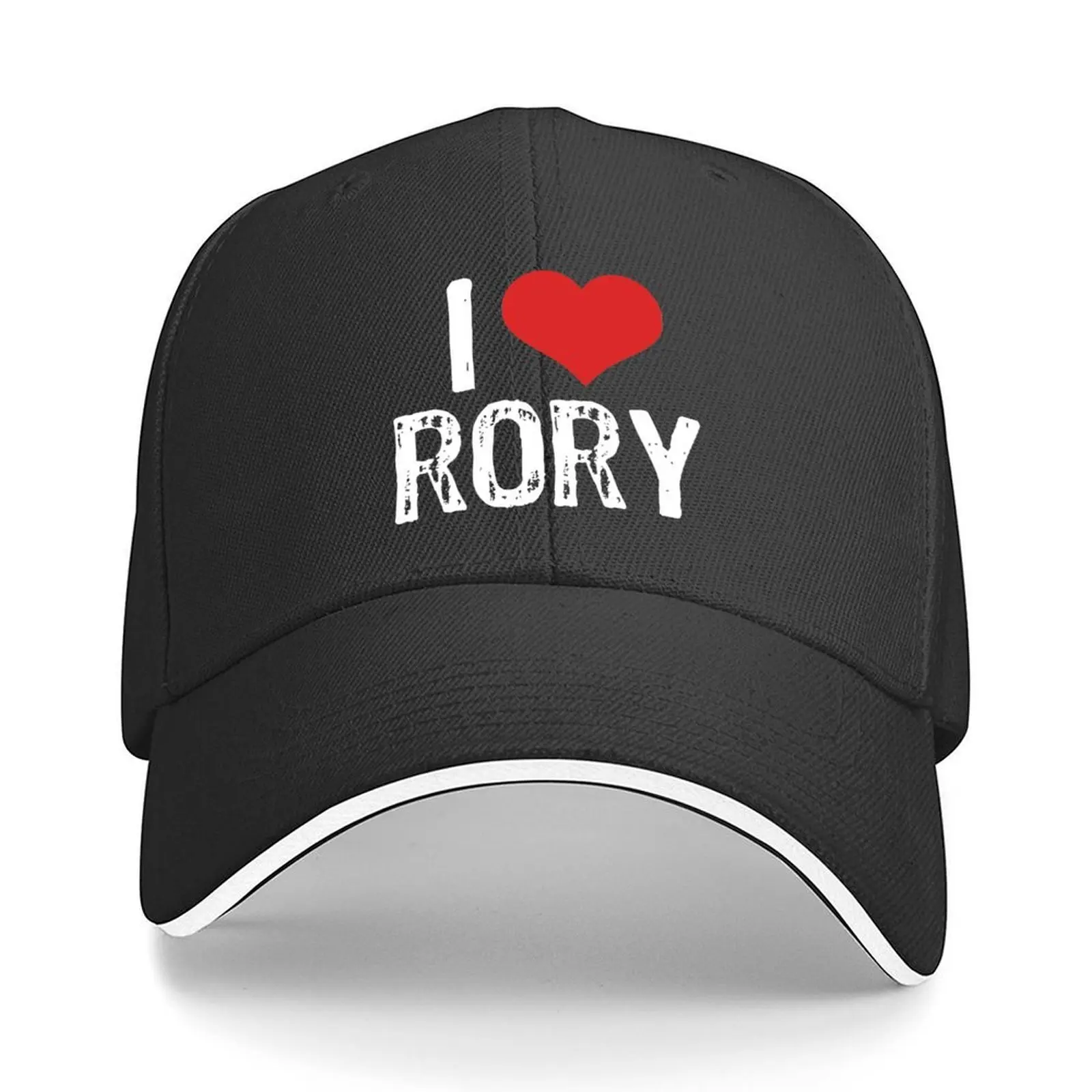 

I Love Rory Baseball Cap fishing caps man Brand Man cap Rave Hat Beach Elegant Women's Hats Men's