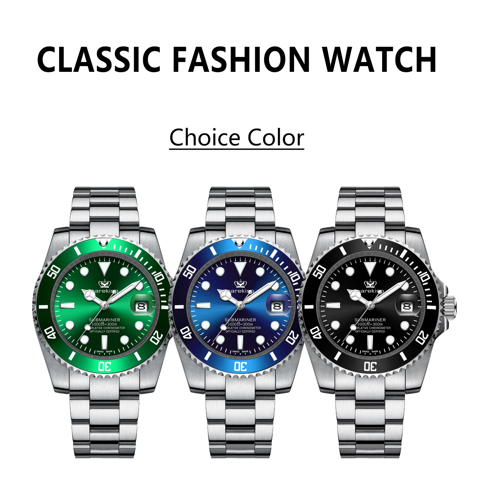 POEDAGAR Classic Fashion Men's Watches Diving style Date Original Quartz Watch for Man Waterproof Luminous Wristwatch Trend New