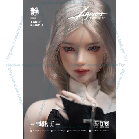 I8 Toys 1/6 Holy Light Lele Silent Dog Agnes / Witch Teresa Leksakssamling Gåva 8 best sales lele leksak - №4