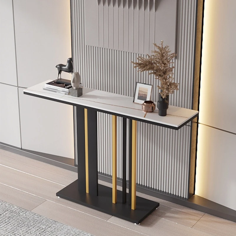

long console light luxury tables entrance living room modern narrow console table Interior lounge scrivania house furniture