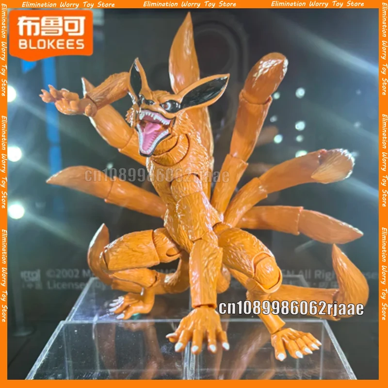 

Original Blokees Naruto Action Figure Kurama Toy Kyuubi Assembly Model Kit Legend Series Shippuden Figures Doll Christmas Gifts