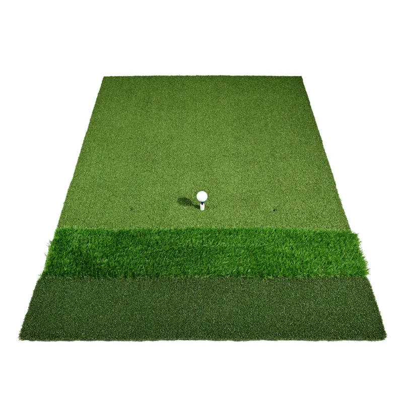 Thickened golf hitting mat 3-in-1 120 * 150cm indoor practice mat golf swing mat