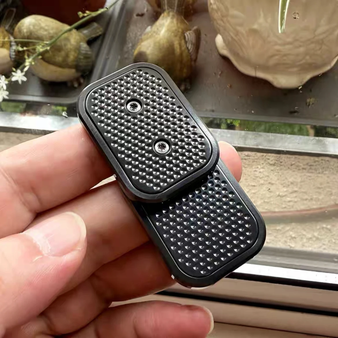 Onbeperkte Positie Fidget Slider EDC Speelgoed Spinner Metaal Anti Zirkonium Legering ADHD Fidgeting Speelgoed voor Volwassenen Bureau