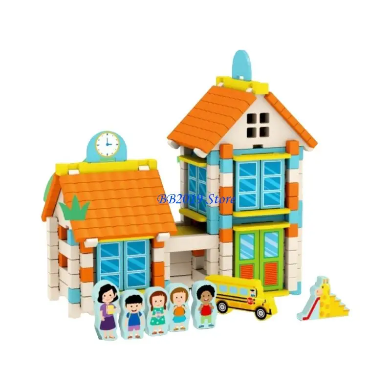 Blocos educacionais Q0KB para habilidades motoras finas Brinquedo educacional para crianças