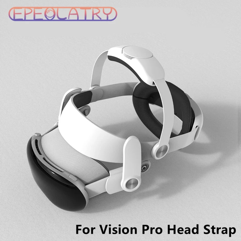 

Head Strap for Apple Vision Pro Enhanced Support Comfort Adjustable Replacement Elite Strap for Apple VR Headset Accessory