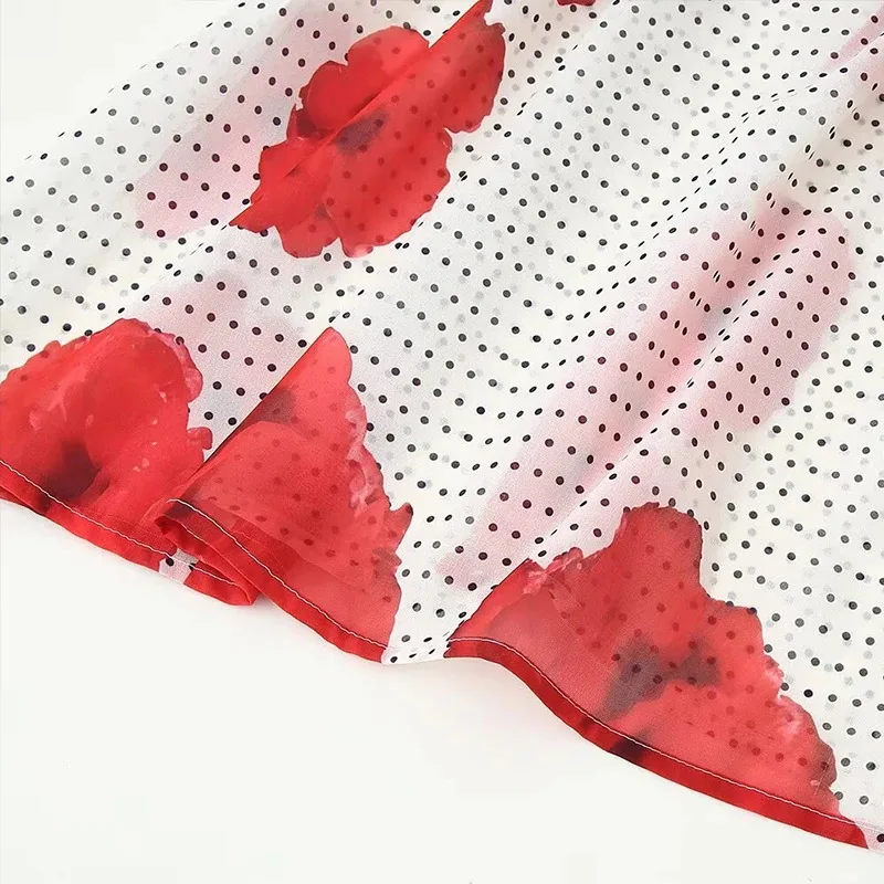 Bonny Summer 2025 New Women's Floral Print Dr 3D Flower Decoration European Sle Polyester Fiber 00% Single Piece Gown