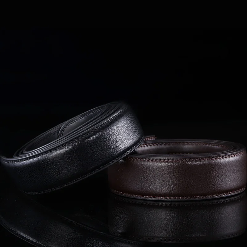 3.5cm Belt with Card Slot Suitable for Automatic Buckle Soft Pu Leather High Quality and Durable Belt