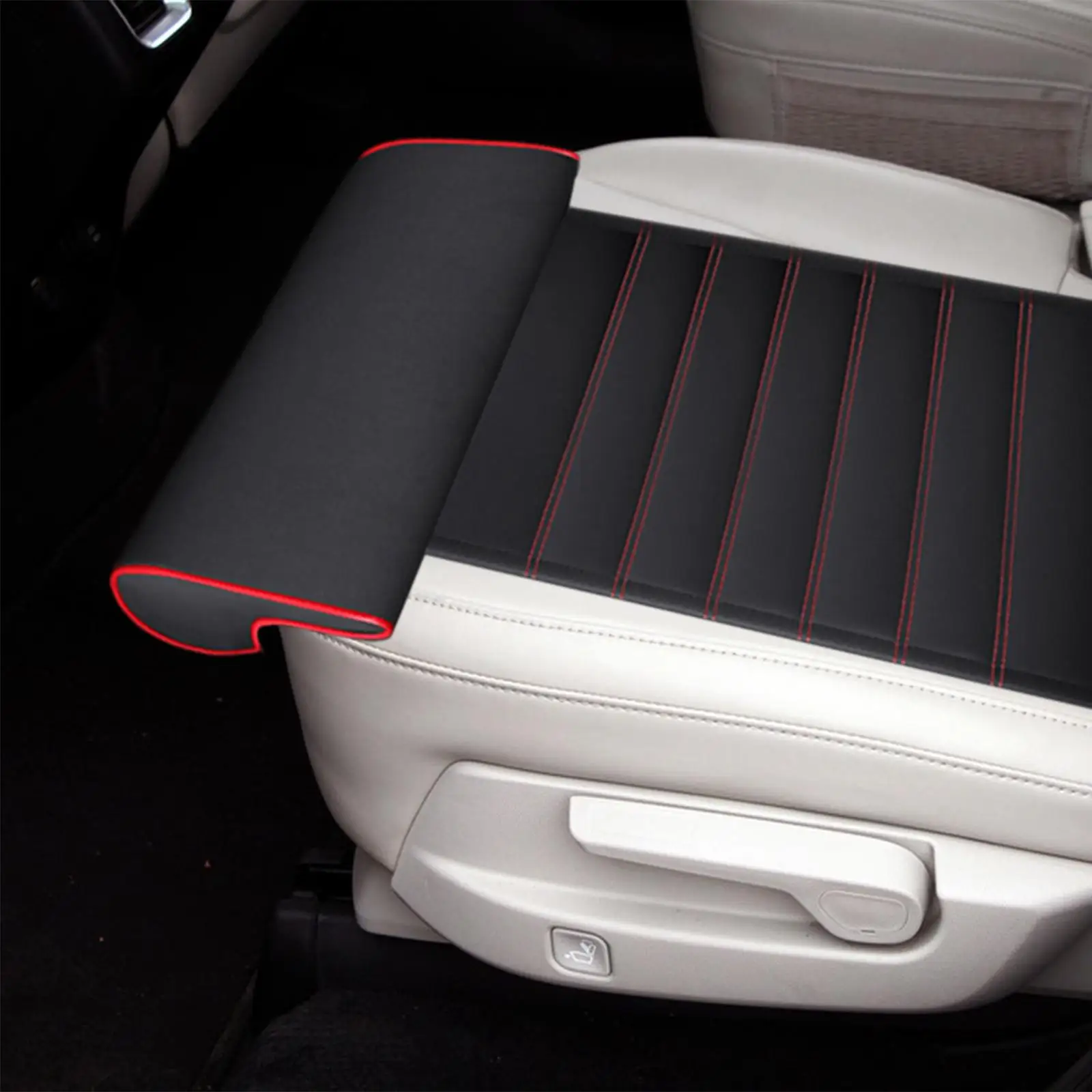 

Эргономичная подушка-удлинитель для ног в автомобиль из искусственной кожи, универсальная для легковых авто, грузовиков, автобусов, внедорожников, а также для домашнего и офисного использования летом