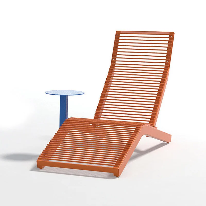 Outdoor Daybed Furniture - Sdraio da esterno in acciaio inossidabile,