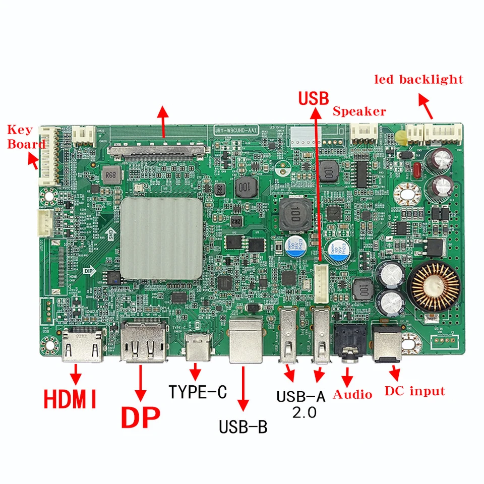 Para imac a1419 a2115 5k placa de driver de tela lcd lm270qq1