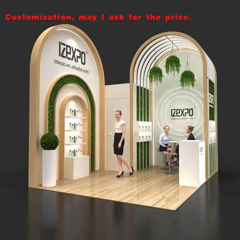 

custom.Customized Recycled Wooden Exhibition Stands Upgrade Your with Limited Cost Cosmetics