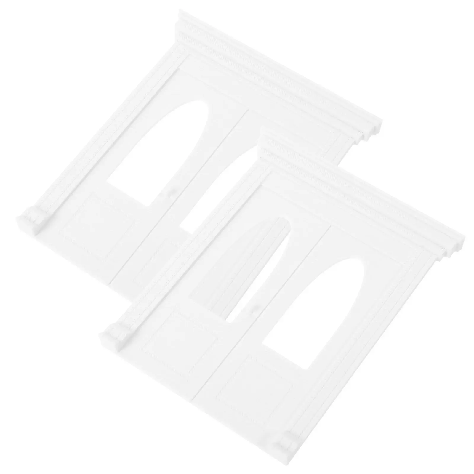 

2 шт. миниатюрные двери для кукольного домика, неокрашенные, с дизайном окна и ручками, мини-мебель, товары для рукоделия, аксессуары для крошечных домиков