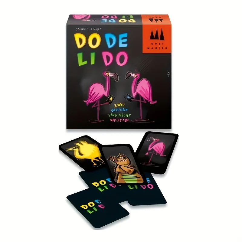 1 Card Game for 2-6 Players - Shout the Correct Statement Fastest to Get Rid of Your Cards! Comes in Two Different Versions!