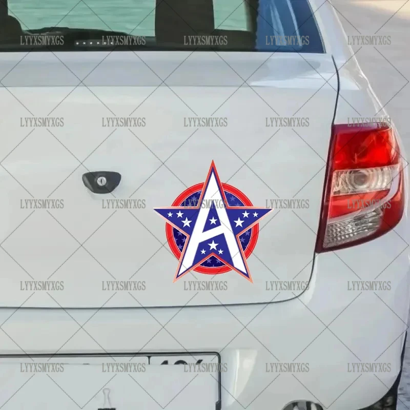 Self-Adhesive Custom American Flag Military Star Will Car Stickers Waterproof Sunscreen Vinyl Decal PVC Wholesale Car Decoration