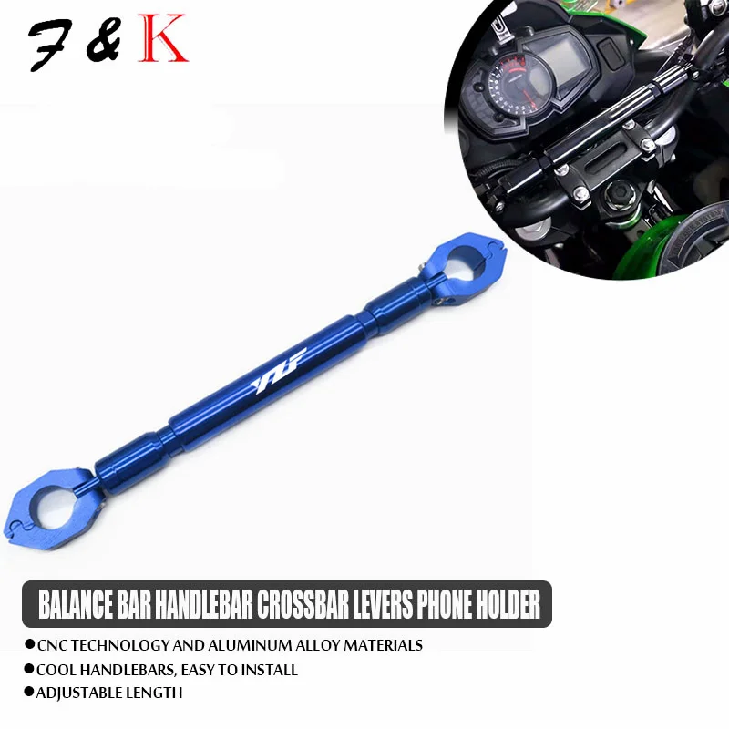 

Fit For YZF R1 YZF R6 YZFR6 YZF R125 YZFR15 R25 YZF R3 YZF R25 Balance Bar Handlebar Crossbar Levers Phone Holder Parts