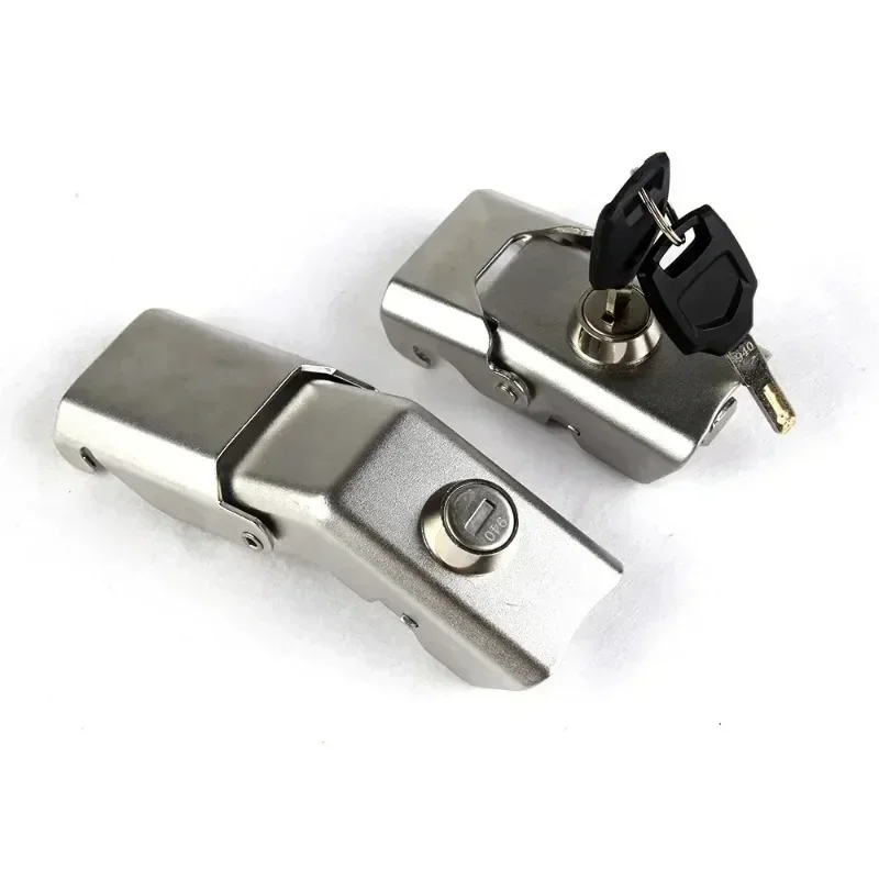 

Motorcycle Tail Box Lock Set Upper/Lower Locks + Lock Core - Universal Accessories for Cargo Boxes Easy Installation