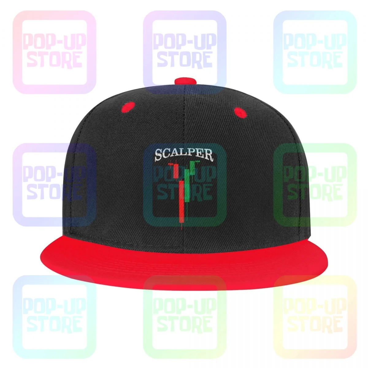 Scalper Bearish Bullish Trader Investor Snapback Cap Colorful Baseball Caps Funny Hipster Best Quality