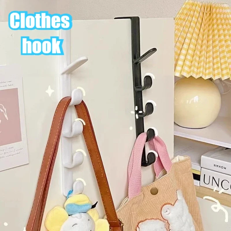 Over The Door Plastic Clothes Hanging Rack