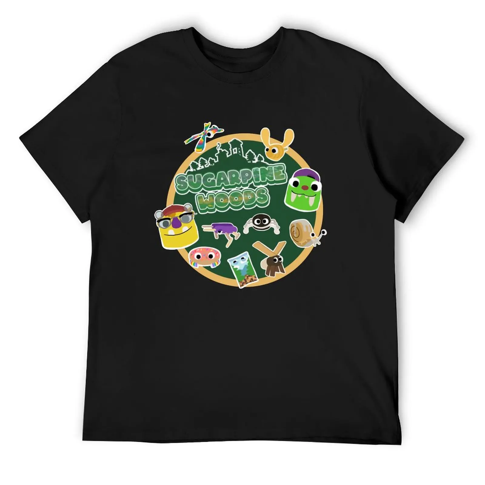 Sugarpine Woods Bugsnax Characters Bugsnax Snax and Grumpus T-Shirt blanks graphic t shirts cheap stuff sweat shirts, men