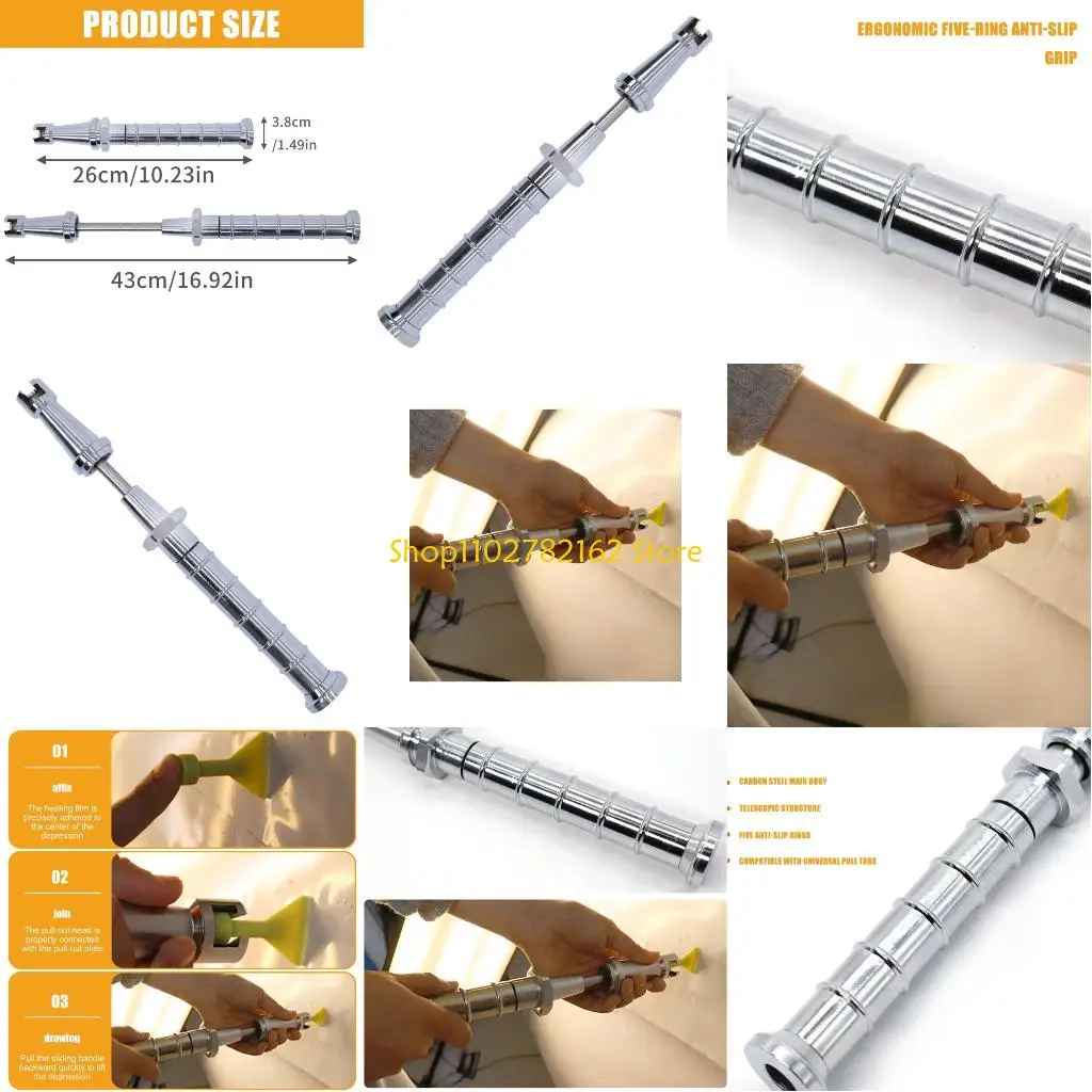 

547B Auto Body Dent Removal Lightweight Dent Repair Hammer Simple for Home Garage Use