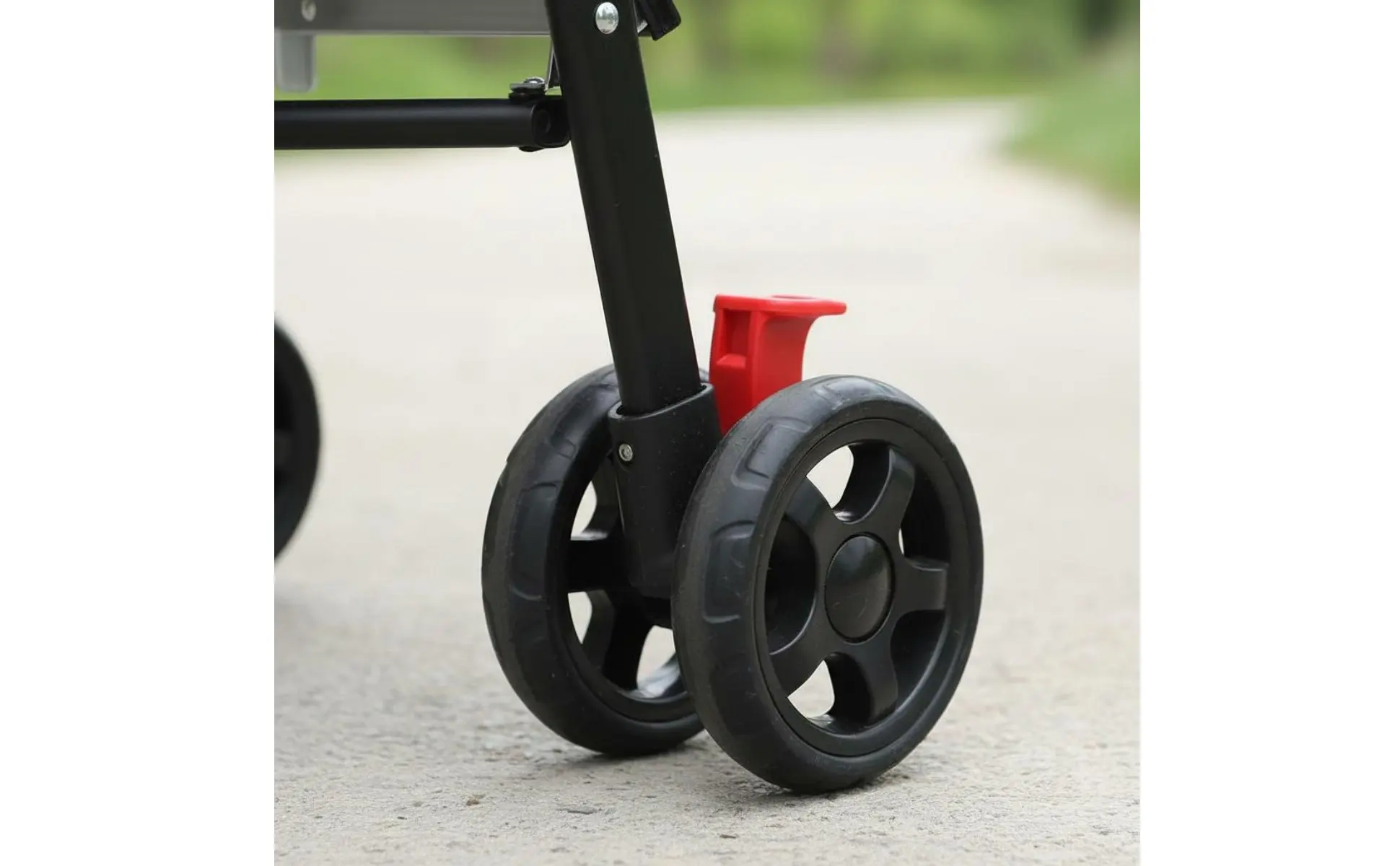 Foldable Pet Stroller Ventilated Lightweight Pet Stroller Brake System Cup Holder for Dogs, Travel, Park
