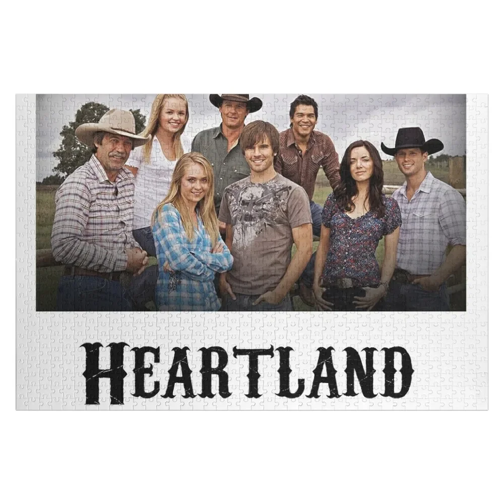 

Heartland Jigsaw Puzzle Personalized Gifts Custom Name Wood Puzzle