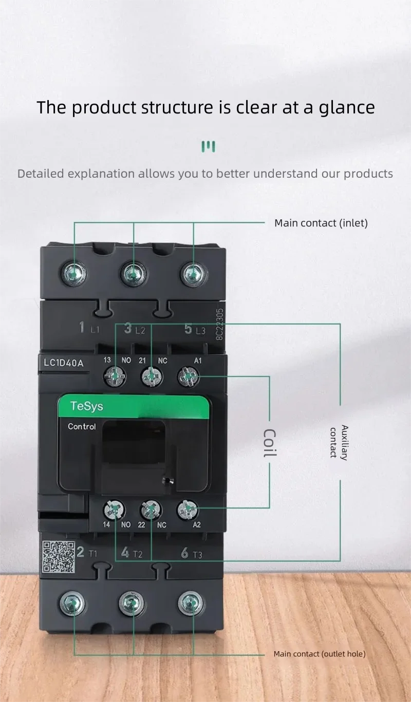 جديد وأصلي التيار المتناوب قواطع LC1D09M7C قواطع LC1D12 18 25 32 38 9-38A لفائف AC24/360/110/220/380V B7C CC7C F7C M7C Q7C #6