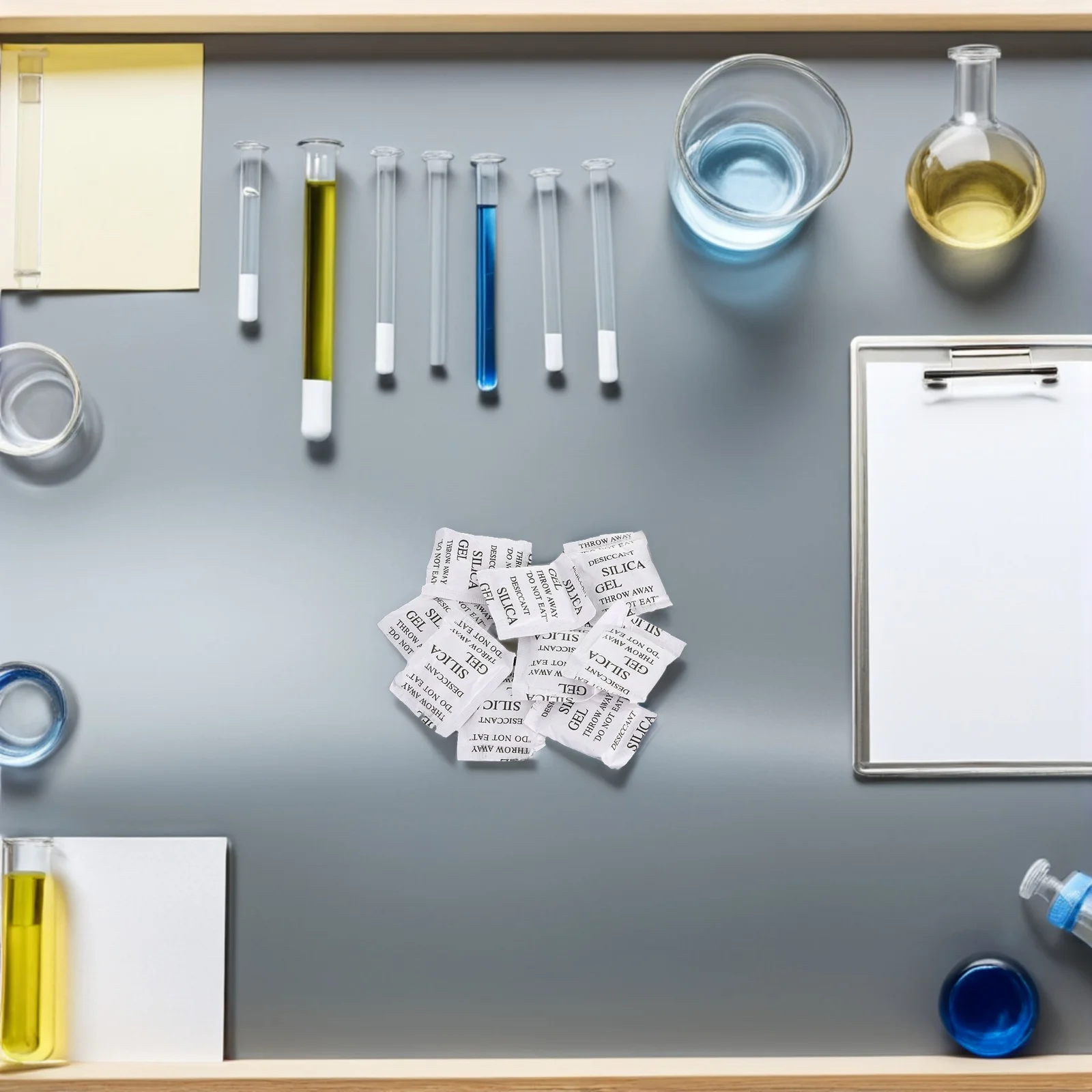 

100pcs Silica Gel Desiccant Bags Quick Absorption For Jewelry Protection Moisture Absorber Bags For Home Dorm Boat Storage