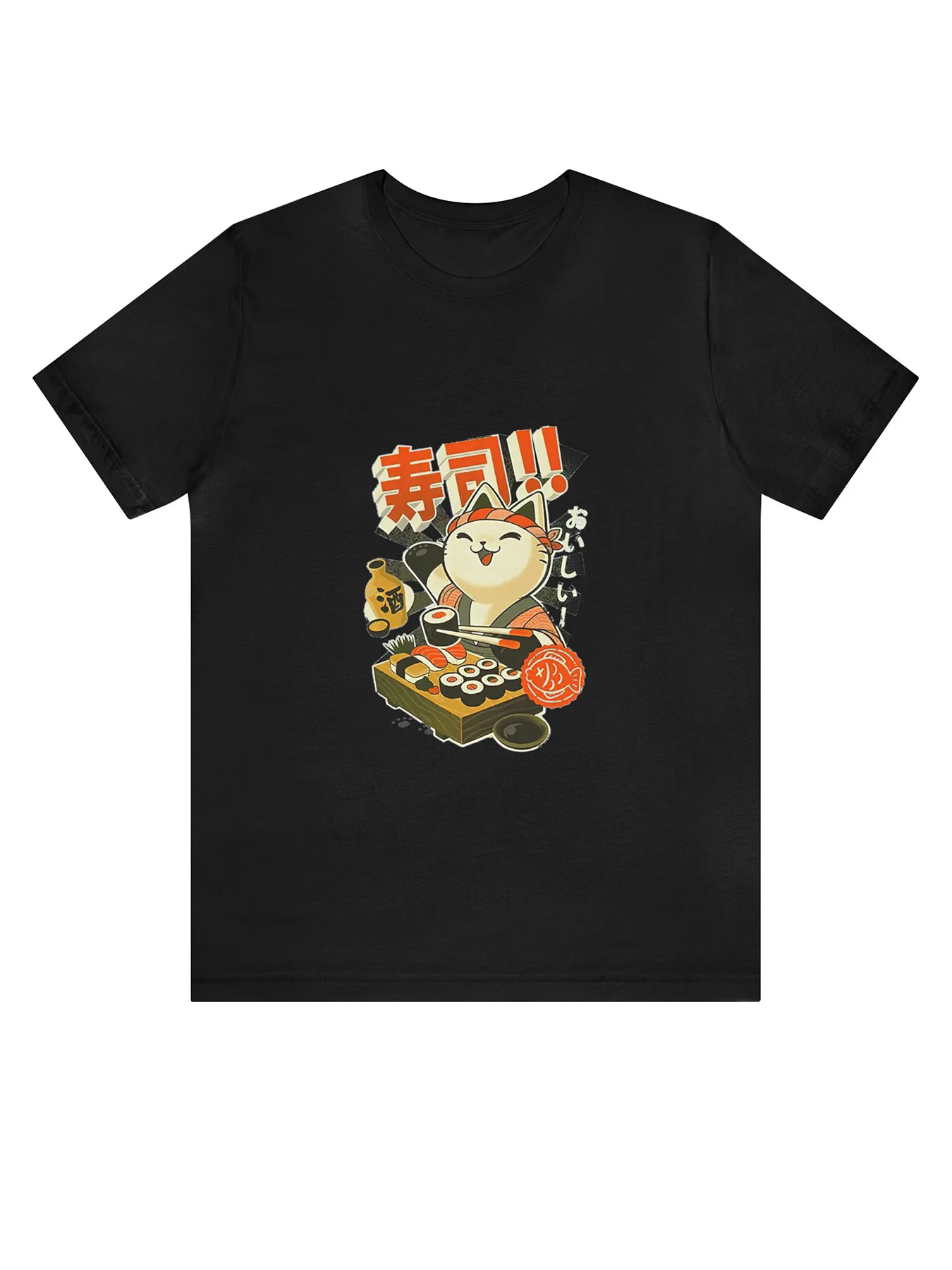 Cartoon Rabbit Print Comfy Cotton T-shirt, Men'S Casual Street Style Stretch Round Neck Tee Shirt For Summer