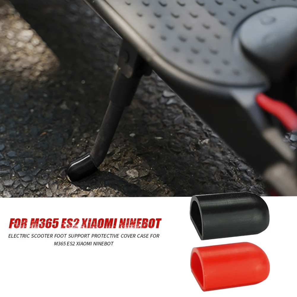 2pcs M365 ES2 Electric Scooter Silicone Foot Stand Support Protective Cover Case