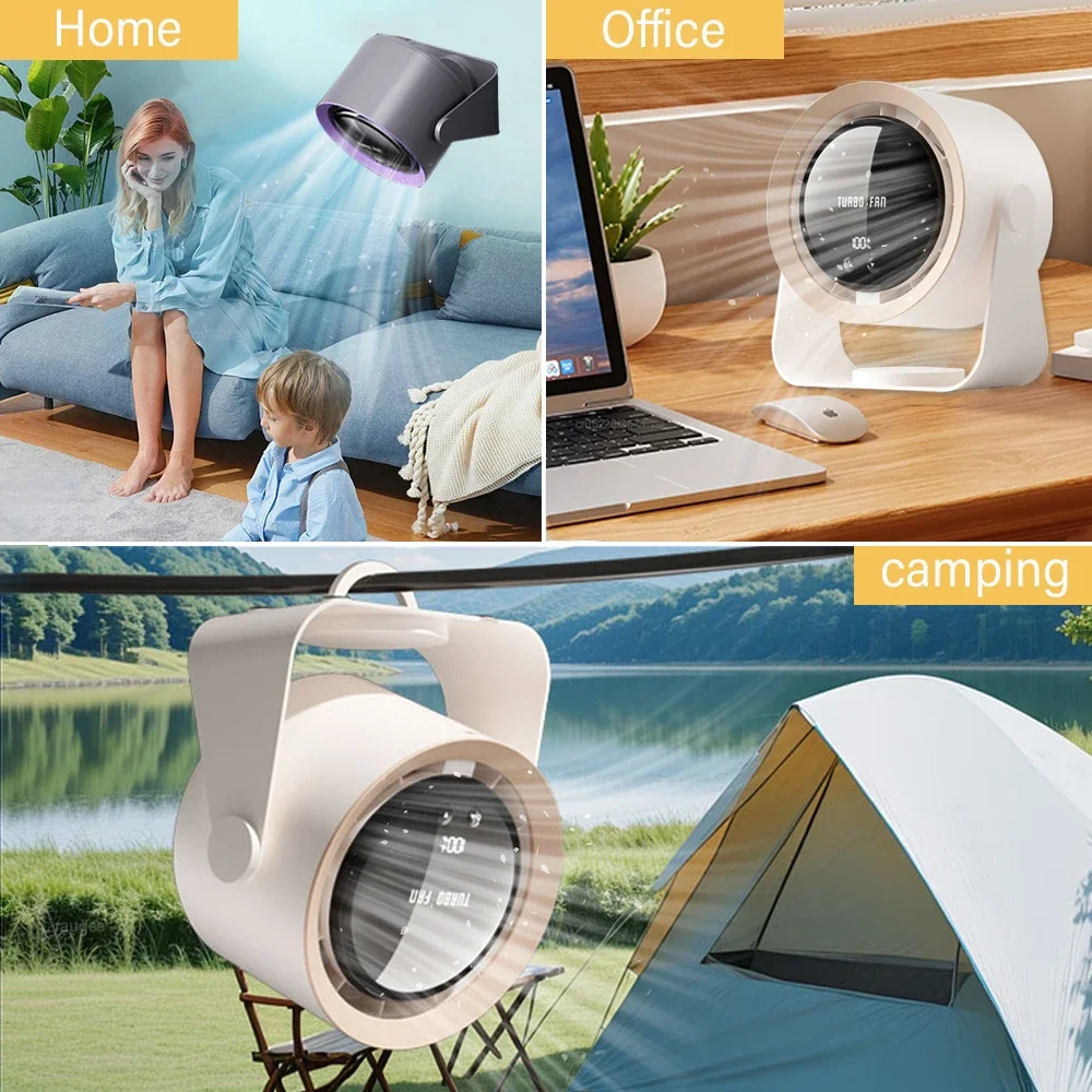 Ventilador de parede sem fio portátil ventilador circulador de ar recarregável montado na parede ventilador do banheiro 4000mah silencioso sem fio mesa circulador de ar