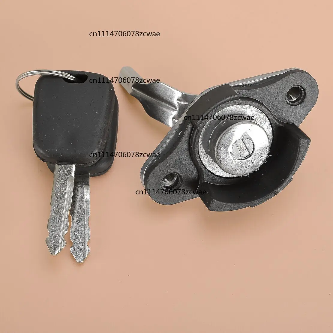 ZOCI-B001185180 Tailgate Lock Cylinder Key Set Fit for Citroen C1 Peugeot 107 Toyota