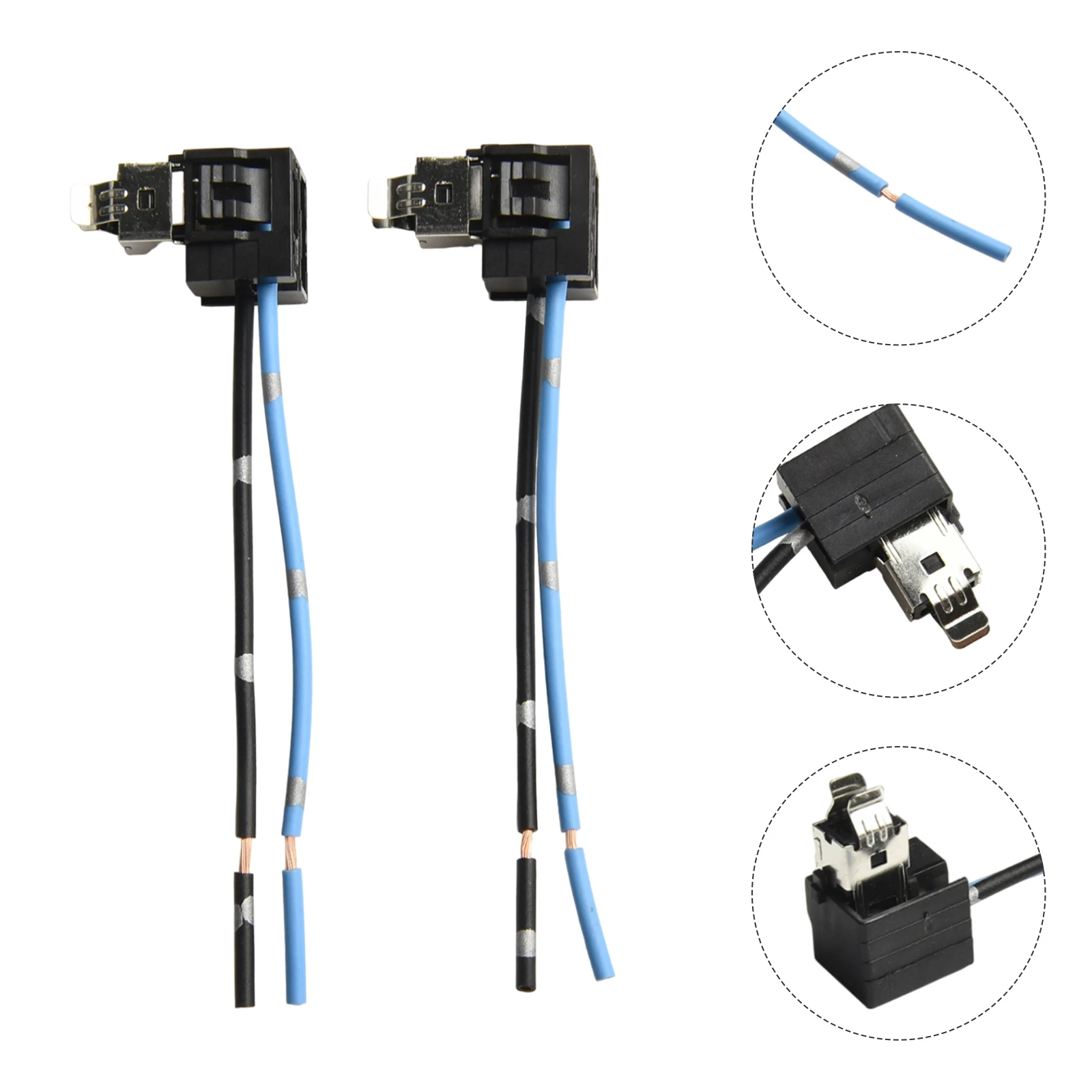 

H1 Headlight Harness Car Headlight Connector Car Headlight Upgrade Versatile Compatibility Stable Performance Easy Installation