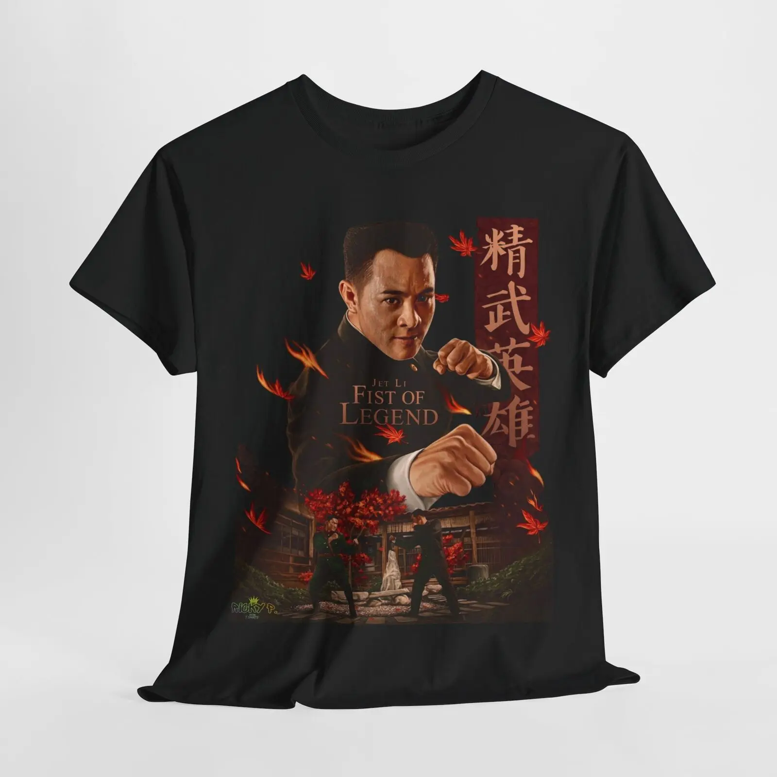 Jet Li Fist Of Legend HK Movie T Shirt Unisex Heavy Cotton Tee