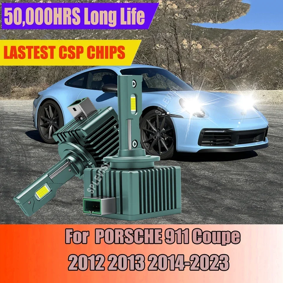 

Светодиодные лампы D3S для фар обеспечивают длительную работу и надежность. Подходят для PORSCHE 911 Coupe 2012, 2013, 2014, 2015, 2016, 2017-2023 годов выпуска.