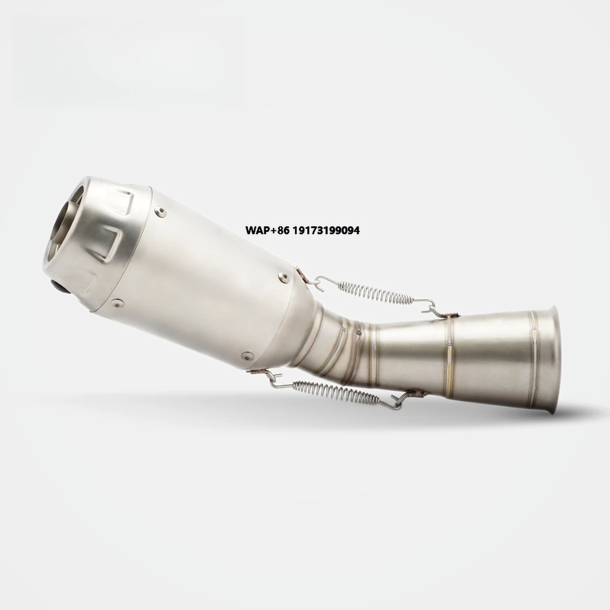 

For ZONTES 703RR 2023-2025 Embossed Exhaust Pipe Slip-On Muffler Section escape zontes 703rr Supersport Racing OEM GP.Style