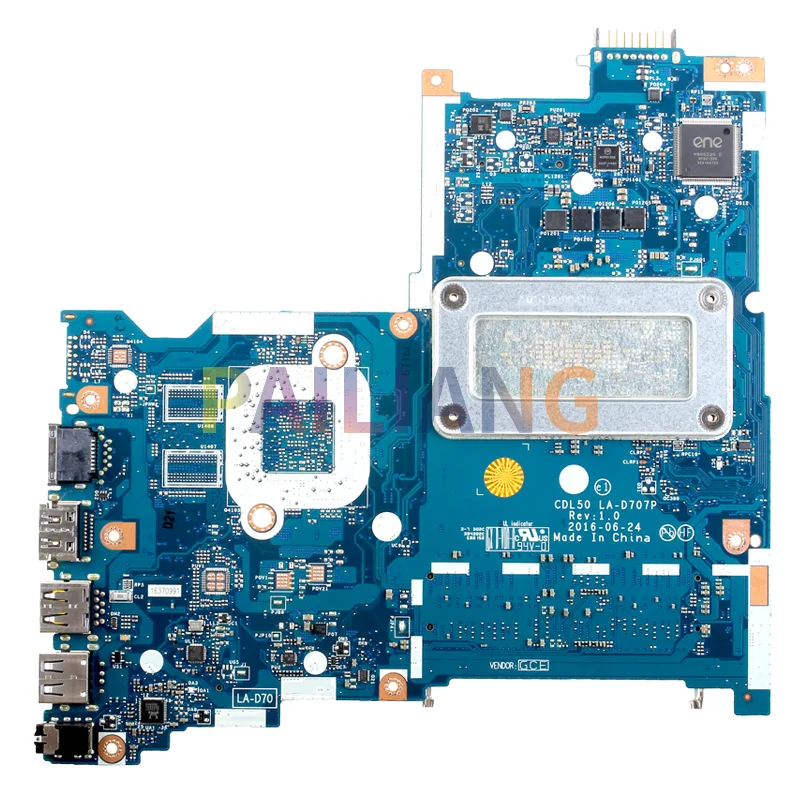 tpn-c125 LA-D707P LA-D704P For HP Pavilion 15-AY 250 G5 Notebook Mainboard I3 I5 I7 6th 7th CPU DDR4 Laptop Motherboard No VGA