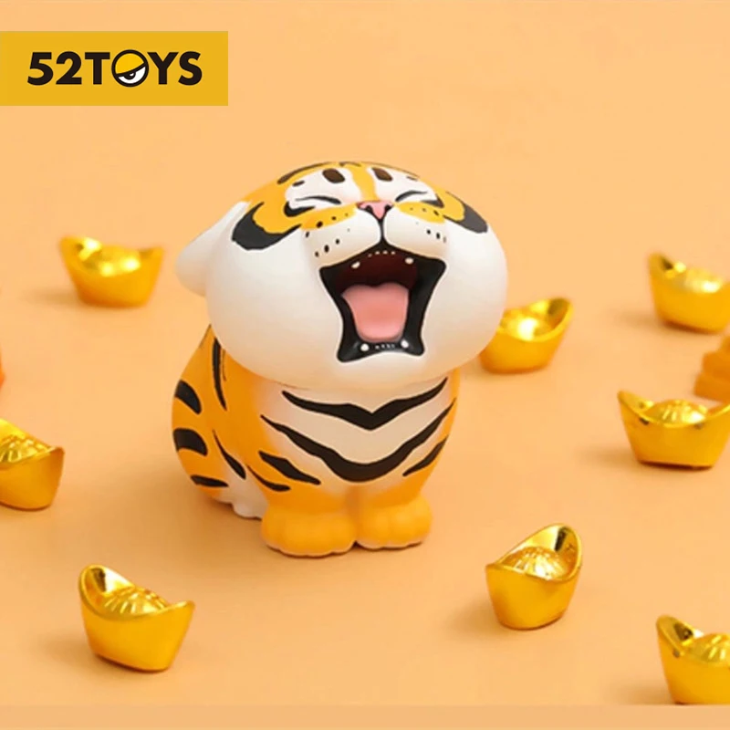 Original I Am Not Fat Tiger\'s Little Tiger Daily Series Blind Box Doll Cute Anime Figure Ornaments Collection Girl Birthday Gift