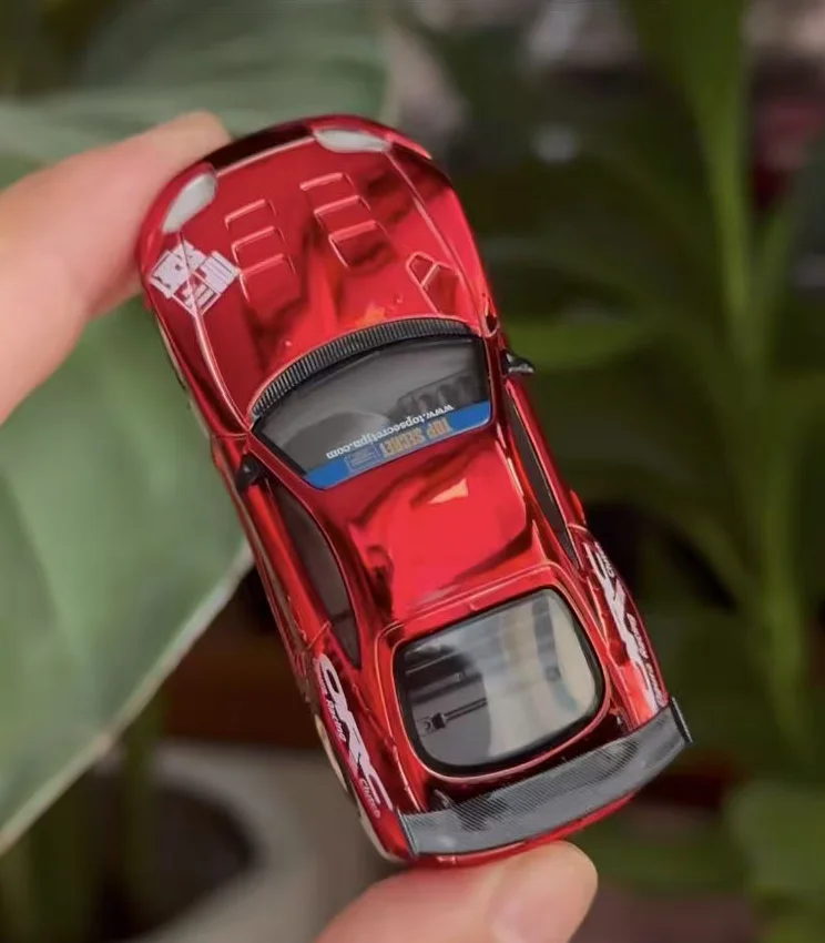 Mini GT 1:64 Supra (A80) Top Secret GT-300 Red Chrome 1132 Brand New JDM Diecast Model Car Alloy