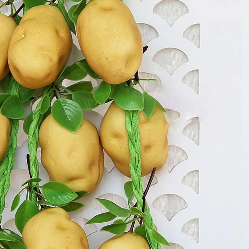 

Искусственная имитация овощей, картофеля, веревки, искусственные овощи, реалистичные декоративные для ресторана, отеля, сада